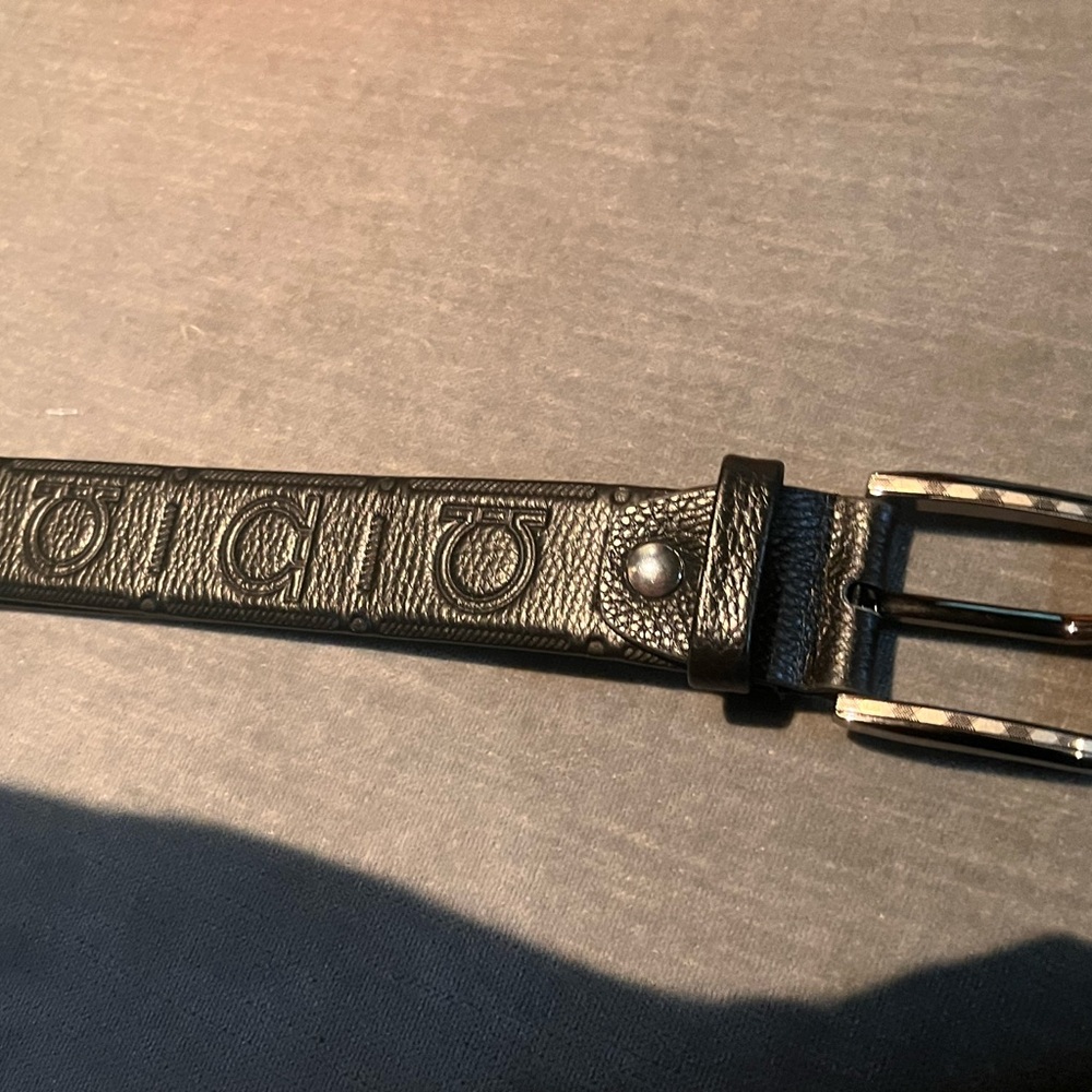 Ferragamo X Omega belt